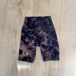 Lululemon Align Tie-Dye Biker Shorts Size 0